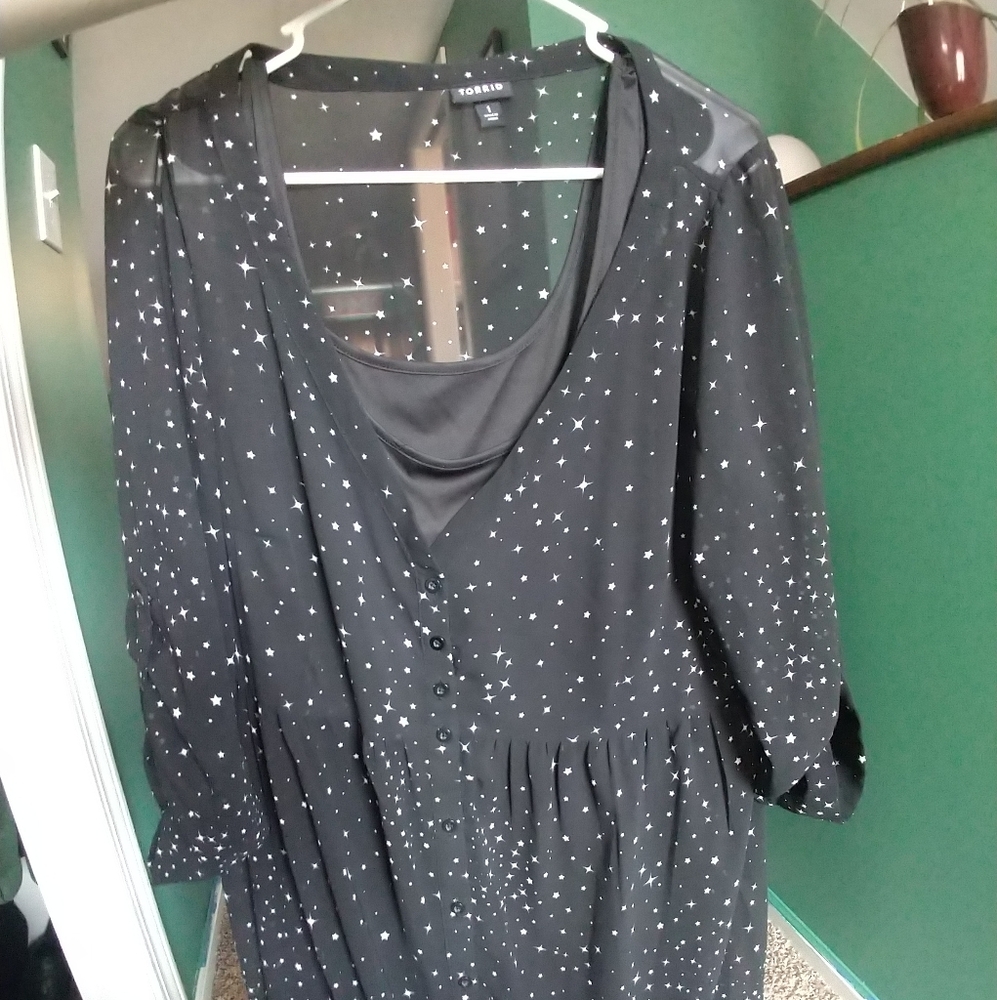 Torrid black dress